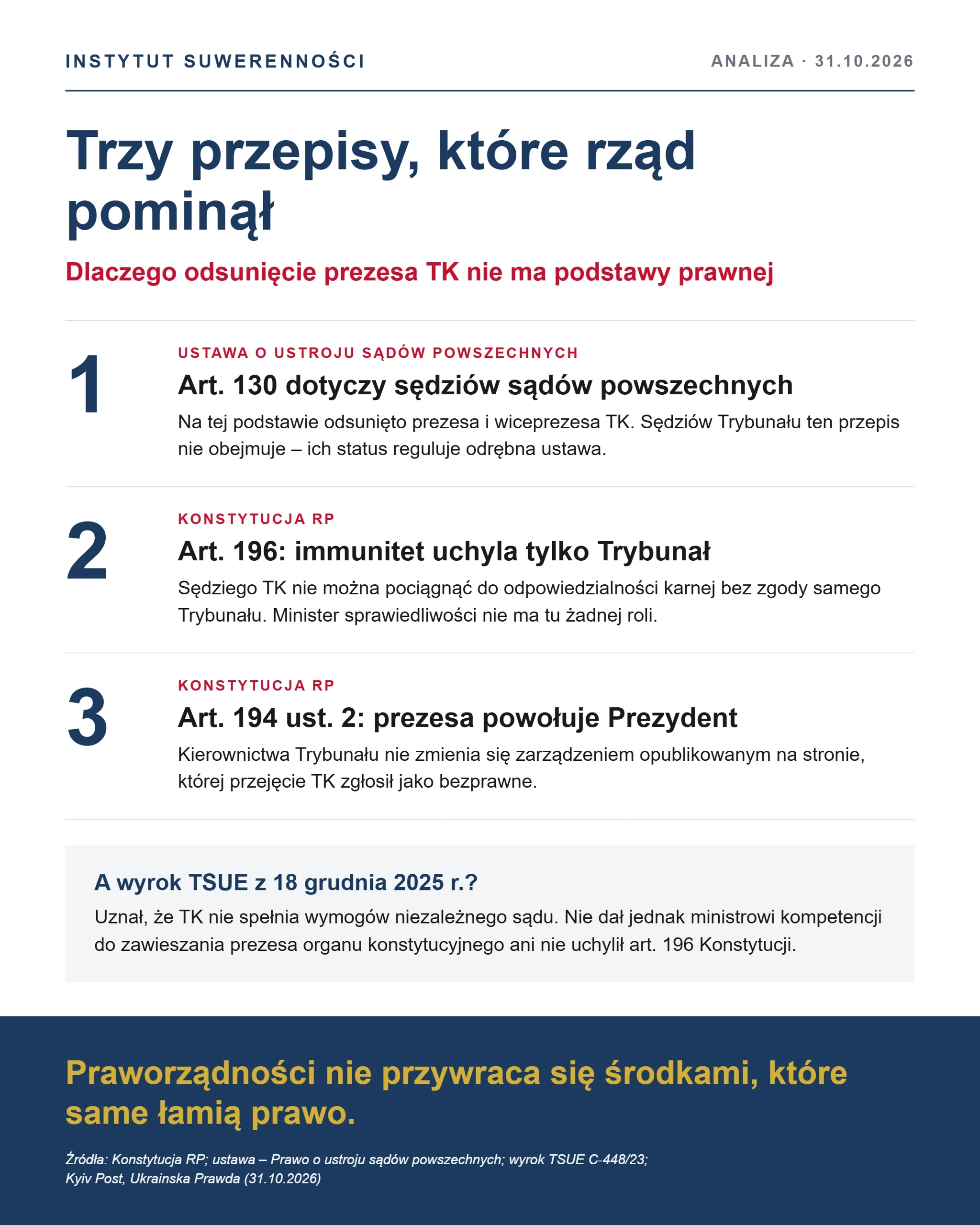 2. Trzy przepisy