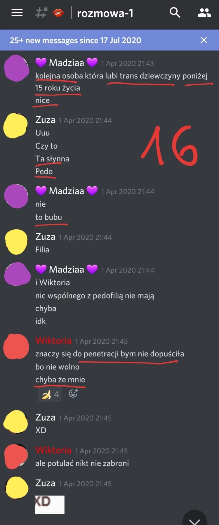 Tajne czaty transaktywistów screen 1