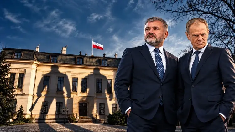 Waldemar Żurek i Donald Tusk