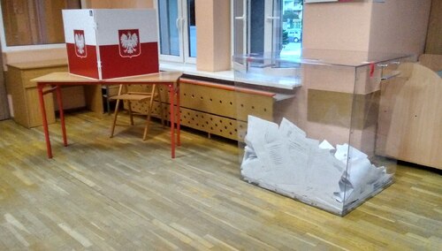 lokal wyborczy, zdjęcie poglądowe