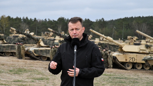 Szef MON Mariusz Błaszczak