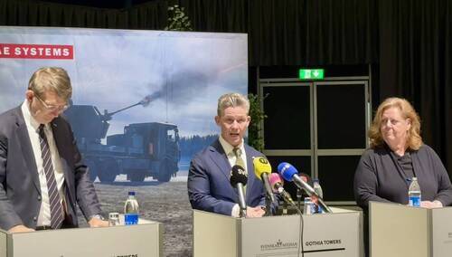 Szwedzki minister obrony narodowej  Pal Jonson