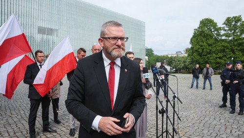 Kandydat na prezydenta RP Grzegorz Braun