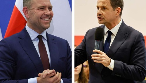 Karol Nawrocki i Rafał Trzaskowski - kandydaci na prezydenta