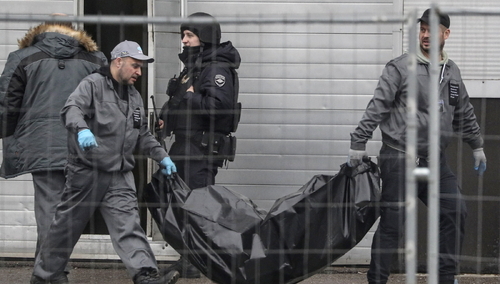 Ofiary ataku w Moskwie