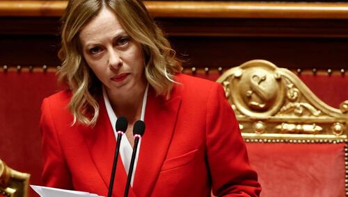 Premier Włoch Giorgia Meloni