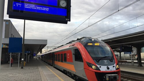 Pociąg Polregio - zdjęcie poglądowe
