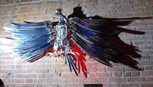 Epitafium legionowe odsłonięte 13 listopada 2025 r. w Bazylice św. Brygidy w Gdańsku