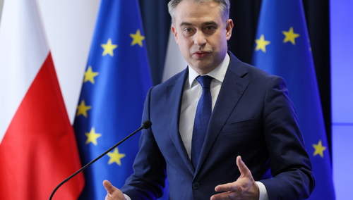 Minister cyfryzacji Krzysztof Gawkowski