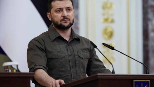 Prezydent Wołodymyr Zełenski