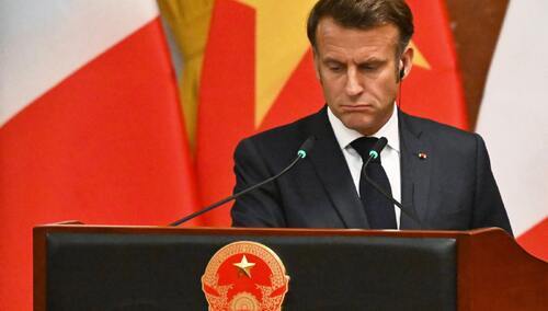 Prezydent Francji Emmanuel Macron