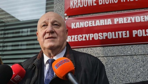 Przewodniczący PKW Sylwester Marciniak