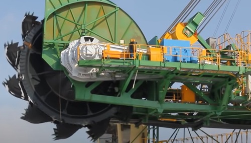 koparka kopalni w Turowie