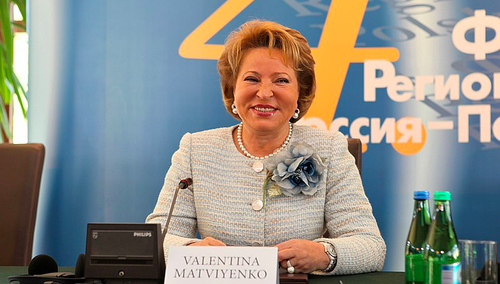 Przewodnicząca rosyjskiej Rady Federacji mówi o "możliwości użycia przez Kreml bomby atomowej"