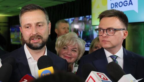 Władysław Kosiniak-Kamysz i Szymon Hołownia