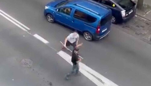 Próba obezwładnienia sprawcy ataku