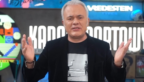 Mazurek wykonał gest Moniki Olejnik. "Powinienem chyba tak zacząć, prawda?" [VIDEO]