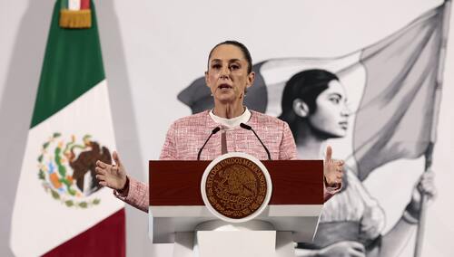 Prezydent Meksyku Claudia Scheinbaum