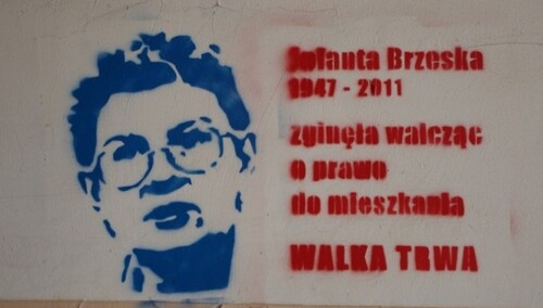 Jolanta Brzeska - graffiti