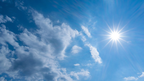 Niebo. Ilustracja poglądowa