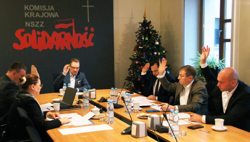 Posiedzenie Prezydium Komisji Krajowej NSZZ "S"