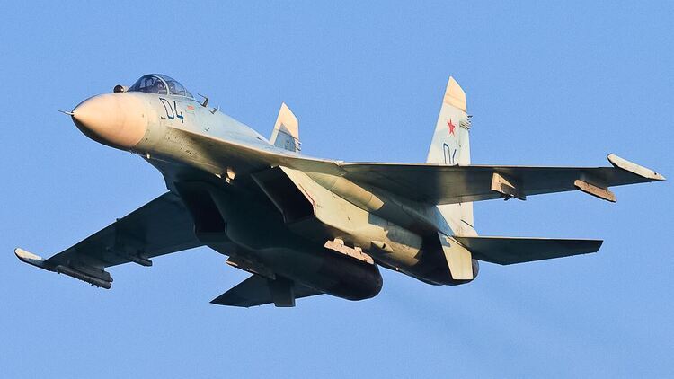 Rosyjski myśliwiec SU-27