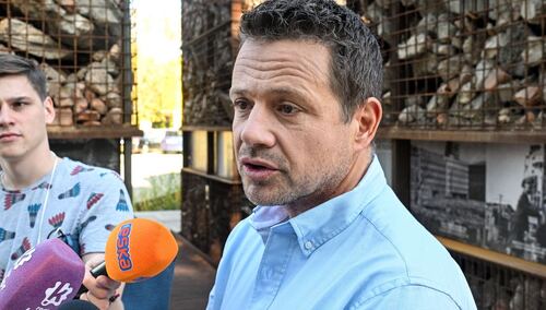 Warszawa, 20.09.2023. Prezydent Warszawy Rafał Trzaskowski