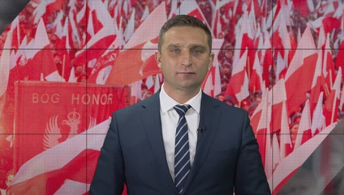 Prezes stowarzyszenia Marsz Niepodległości Robert Bąkiewicz