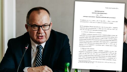 Adam Bodnar, minister ds. sprawiedliwości w rządzie Donalda Tuska