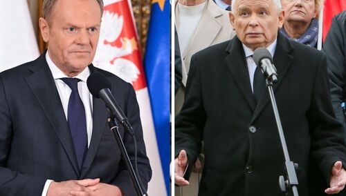 Donald Tusk, Jarosław Kaczyński