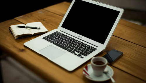 Laptop. Ilustracja poglądowa