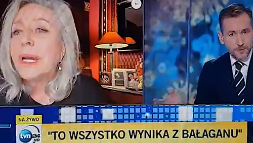 Krystyna Janda TVN24