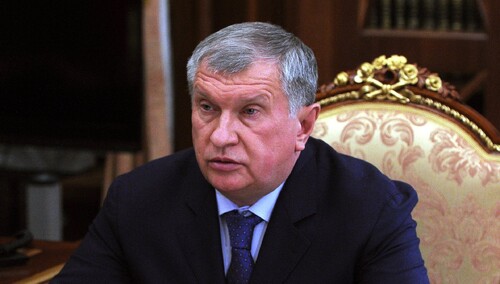 Szef Rosnieftu Igor Sieczin