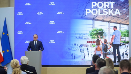 Premier Donald Tusk ogłasza nową nazwę dla CPK