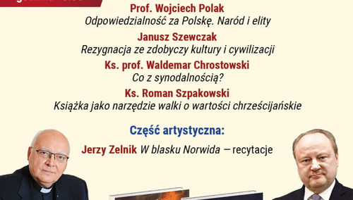 Ks. prof. Waldemar Chrostowski oraz Janusz Szewczak