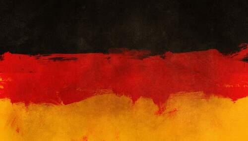 Flaga Niemiec - zdjęcie poglądowe