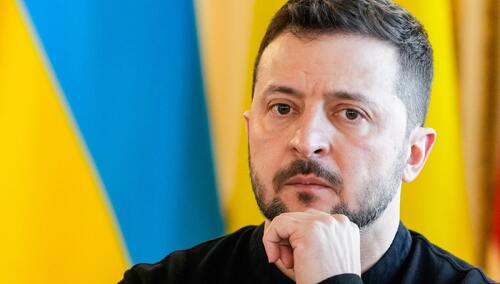 Prezydent Ukrainy Wołodymyr Zełenski