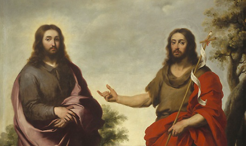 Św. Jan Chrzciciel wskazujący na Jezusa