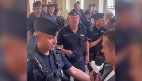 Prokurator i policja w KRS