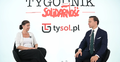 Wicemarszałek Sejmu Krzysztof Bosak w studiu "Tygodnika Solidarność" na XXXIV Forum Ekonomicznym w Karpaczu