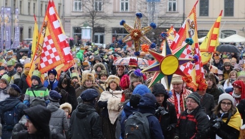 Orszak Trzech Króli w Krakowie, 6.01.2018