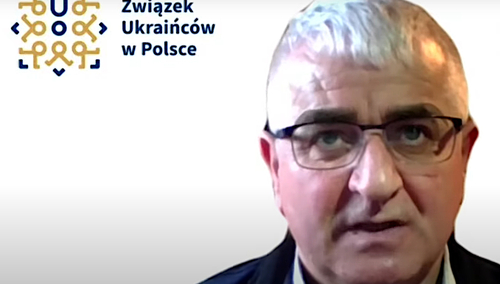 Mirosław Skórka, przewodniczący Związku Ukraińców w Polsce