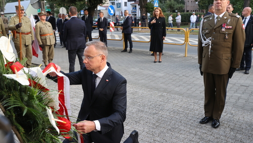 Prezydent Andrzej Duda w Wieluniu