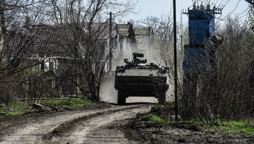 Transporter opancerzony sił ukraińskich, Bachmut