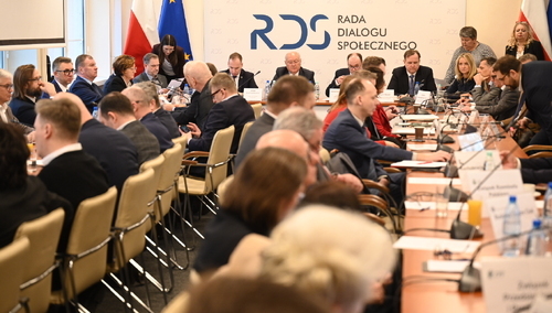 Plenarne posiedzenie Rady Dialogu Społecznego