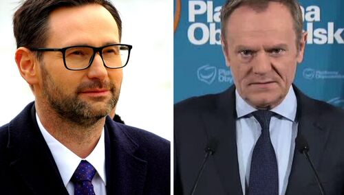 Daniel Obajtek, Donald Tusk