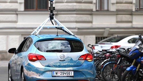 Samochód Google Street View