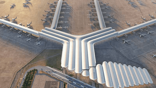 Centralny Port Komunikacyjny - wizualizacja