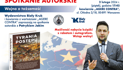 Patryk Jaki, współautor książki "Tyrania Postępu"