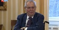 Prezydent Czech Milos Zeman